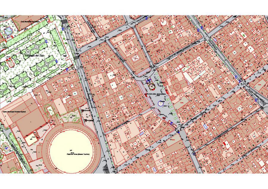 Cartografía y GIS en la ciudad de Ronda. Proyecto Ciudad Digital de Ronda.