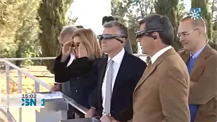 Presentación de sistemas 3D de Realidad Virtual para el Conjunto Arqueológico de Carmona