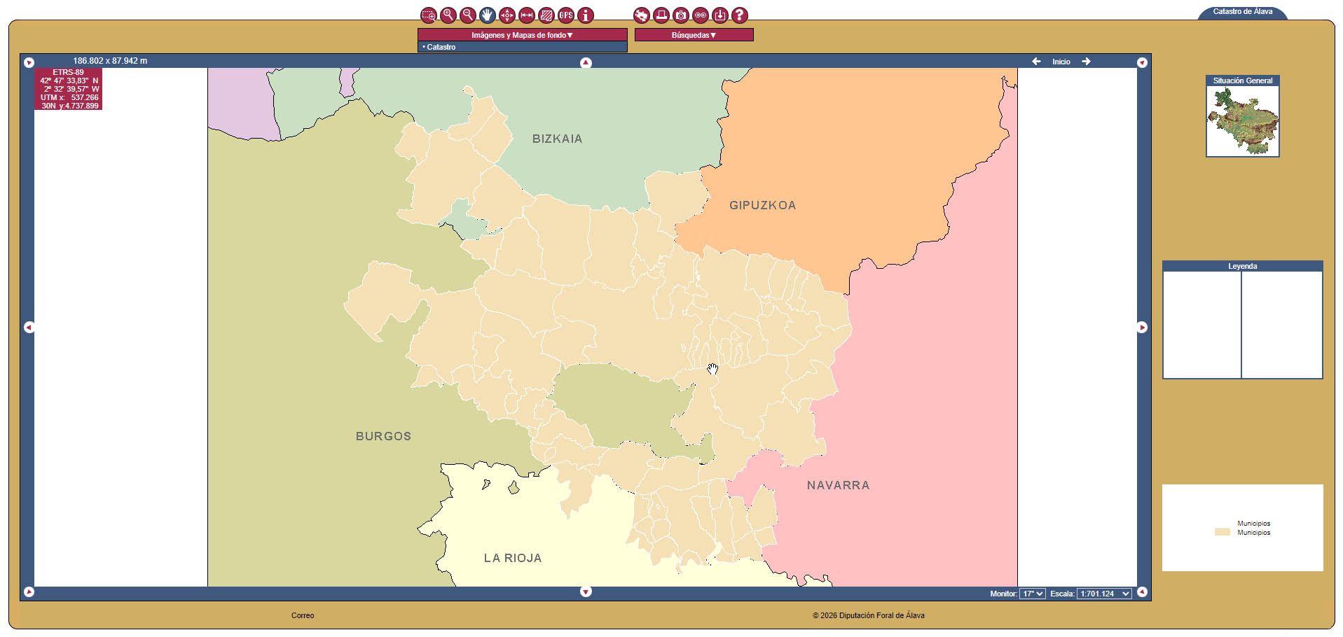 Adjudicación actualización permanente Catastro de Álava