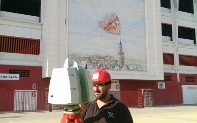 Digitalización 3D del estadio Ramón Sánchez-Pizjuán