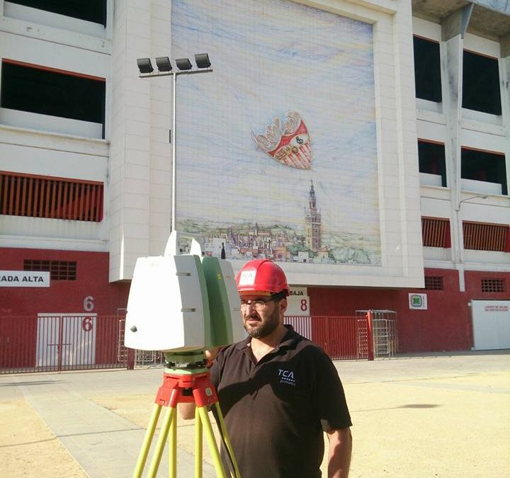 Digitalización 3D del estadio Ramón Sánchez-Pizjuán