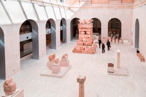 Escultura de Pozo Moro en Museo Arqueológico Nacional