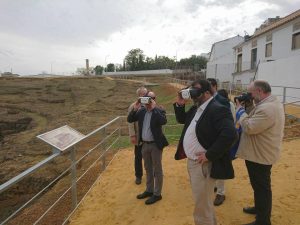 Inauguración de la visita al Anfiteatro del Conjunto Arqueológico de Carmona