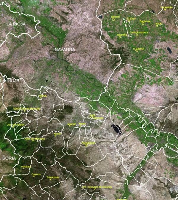 TCA resulta adjudicatario de un proyecto de Realización de la cartografía 1:1.000 de 28 núcleos urbanos de Aragon (2017-2018).