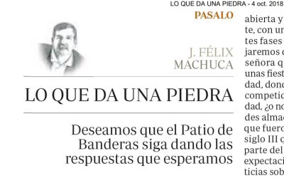 Lo que da una piedra