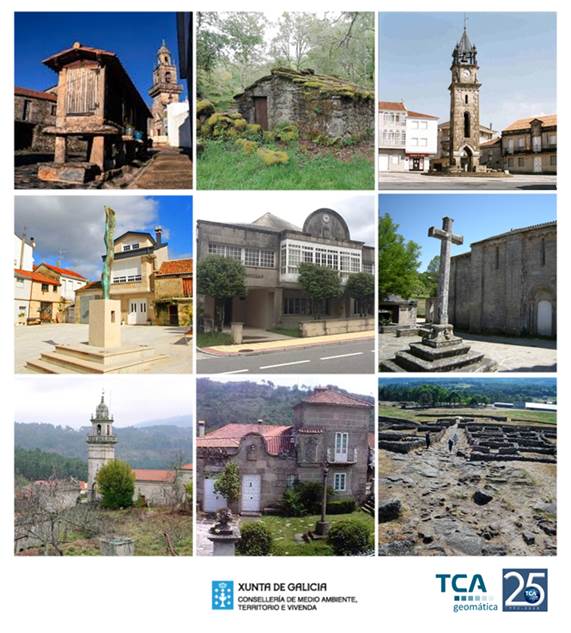 TCA realiza la cartografía de 6 municipios de Galicia