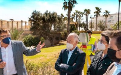 Noticia sobre el avance de la cartografía de Roquetas de Mar