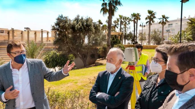 Noticia sobre el avance de la cartografía de Roquetas de Mar