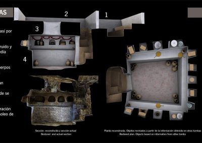Panel Tumba de las Guilnaldas