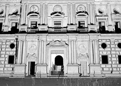 Modelo 3d Palacio Carlos V