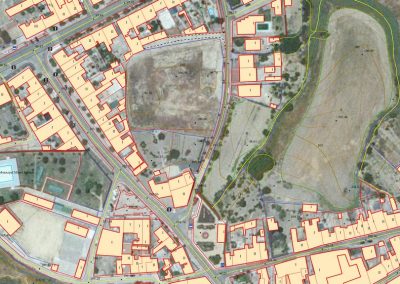 Elaboración de Cartografía de los 27 municipios que suministra el agua Aljarafesa.