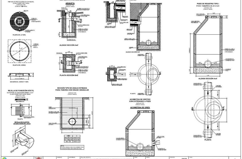 Trabajos de apoyo al Departamento de Proyectos de EMASESA
