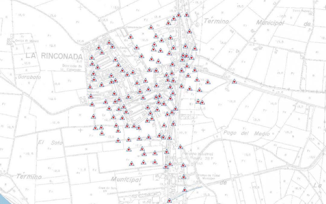 Trabajos de topografía como apoyo a los trabajos de inventario de redes de abastecimiento y saneamiento
