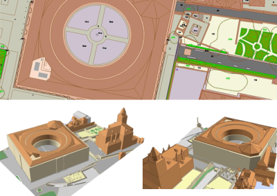 Elaboración de nueva cartografía digital y ortofotografía de la Alhambra y Generalife y su territorio.